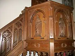 Saint Grégoire et saint Basile.