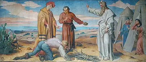 III. Moïse jugeant un travail fait lors du Repos