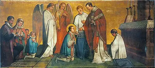 3bis. La première communion de Louis de Gonzague