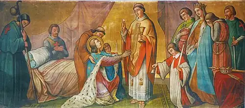 3ter. La dernière communion du roi Saint-Louis