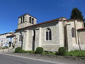 L'église Sainte-Marguerite...
