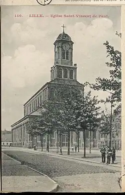 Église St-Vincent-de-Paul  vers 1900