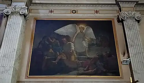 Saint Pierre délivré de prisonpar Louis Auguste Lombard (1871).