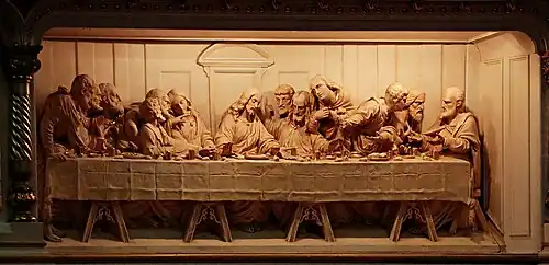 La Cène du maître-autel