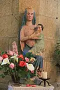 Église Saint-Pierre : Vierge à l'Enfant.