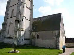  Mur nord de l'église d'Ouerre