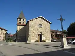 L'église Saint-Pierre-aux-Liens.