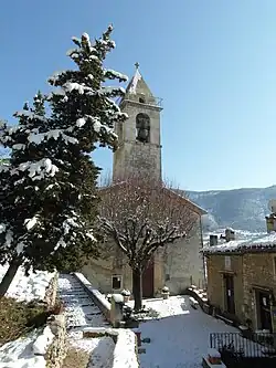 Église de Montbrun-les-Bains.