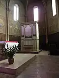 L'abside et l'orgue.