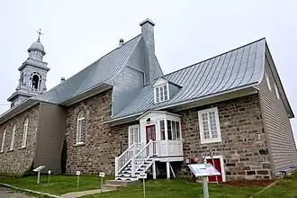 Arrière de l'église