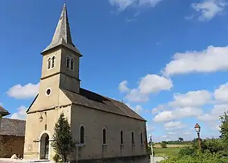 L'église d'Artiguemy.