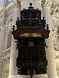 Église des Théatins - Munich - Chaire à prêcher, œuvre en chêne d'Andreas Faistenberger (1685-1689)