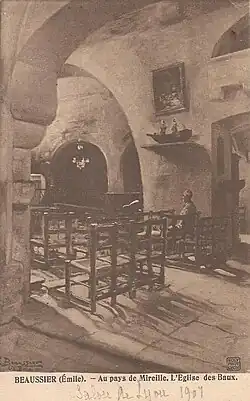 Église des baux 1907