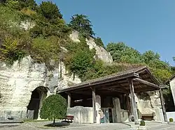 Entrée de l'église.