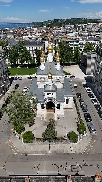 Vue de l'église en 2025.