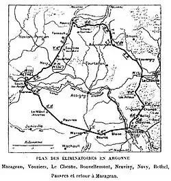 Éliminatoires françaises de la Coupe 1904 (circuit Argonne).