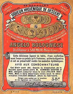 Élixir Raspail devenu élixir Angelo