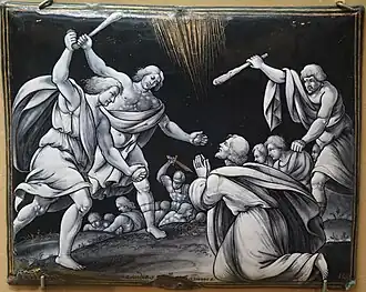 Le martyre de saint Maur.