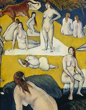 Baigneuses à la vache rouge, 1889 – Musée d'Orsay, Paris.