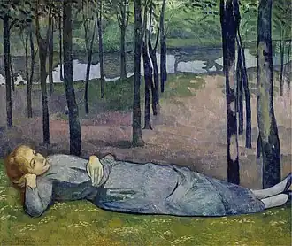 Madeleine au Bois d'Amour (Émile Bernard, 1888).