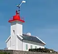 Plouguerneau : le phare de Beg ar Roz.
