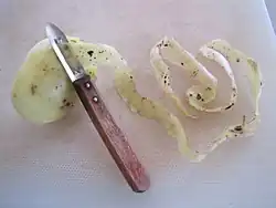 Utilisation de l'économe.