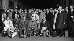 Le groupe cannois en chemin pour la finale de la Coupe.