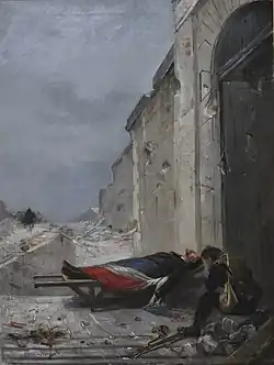 La dernière faction (Salon de 1885, musée Petiet).