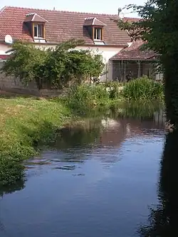 La Brêche au pont de la rue de la Forêt.