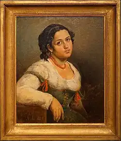 Italienne, 1828, musée des Beaux-Arts de Reims.