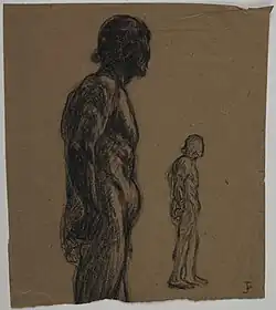 Étude de nu (n. d.), Musée de Bretagne.