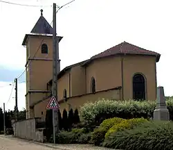 L'église Saint-Césaire.