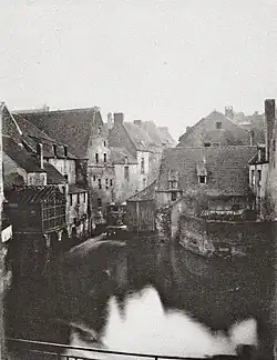 L'Île Saint-Géry en 1867.