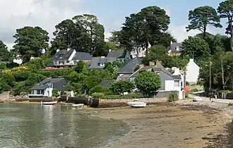 Île-aux-Moines du golfe du Morbihan en Bretagne