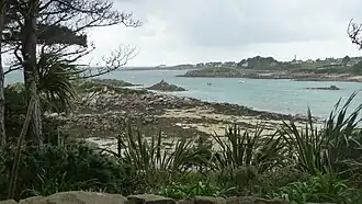 Porz an Illis vu depuis le jardin.