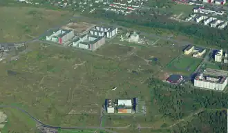Vue aérienne du quartier de Loopealse.