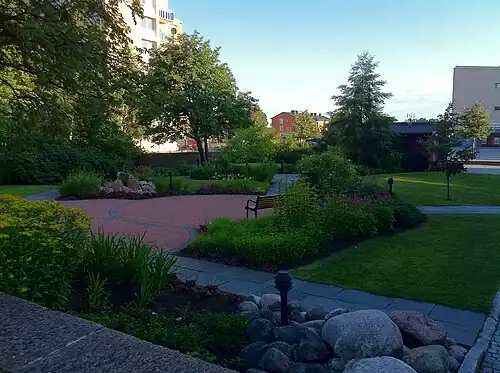 Parc au d'Örnäset.