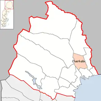 Localisation de Överkalix