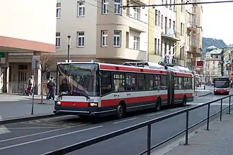 Image illustrative de l’article Trolleybus de Ústí nad Labem