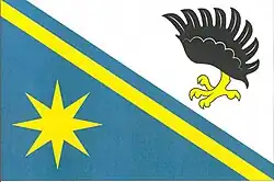 Drapeau de Čenkov u Bechyně