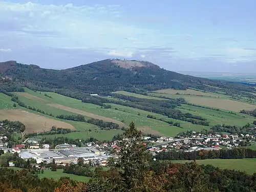 Česká Ves : vue générale.