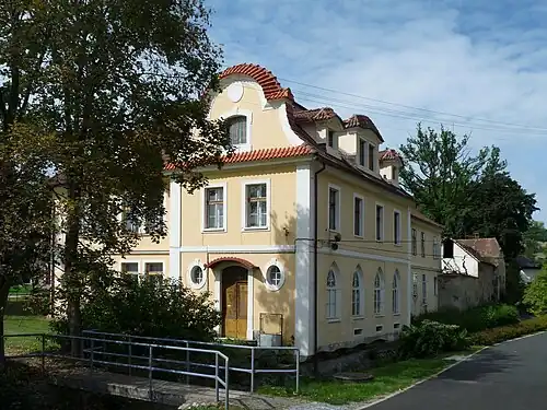 Čkyně : la mairie.