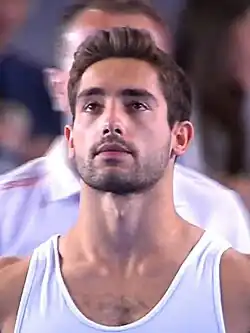 Description de l'image İbrahim Çolak at 2019 Summer Universiade (cropped).jpg.