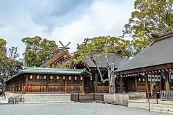 Honden de Ōtori-taisha.