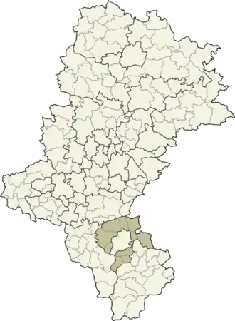 Localisation de Powiat de Bielsko-Biała