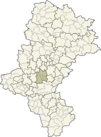 Localisation de Powiat de Mikołów