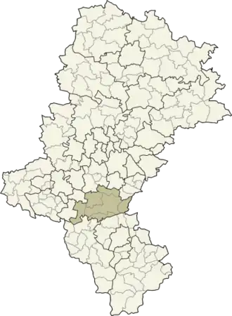 Localisation de Powiat de Pszczyna