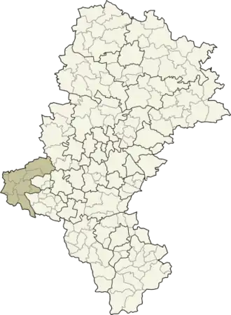 Localisation de Powiat de Racibórz