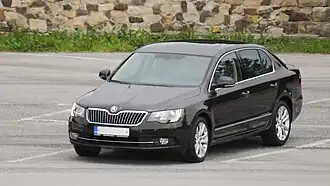 Škoda Superb II restylée