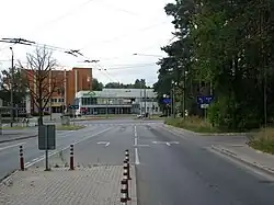 Vue en direction de Brivibas gatve,